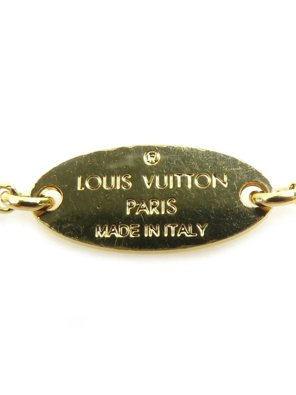 Auth Louis Vuitton Lv&Me J Necklace #302694L26B